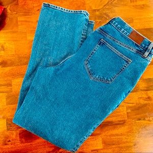 Lands' End High Rise Straight Jean 16